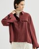 Brunello Cucinelli Brunello Cucinelli Virgin wool fluid twill cropped shirt - 1