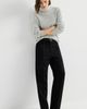 Brunello Cucinelli Brunello Cucinelli Virgin Wool Gabardine Wrap-front Trousers With Monili - 5