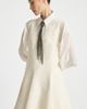 Brunello Cucinelli Brunello Cucinelli Viscose and linen fluid twill mini dress - 5