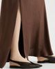 Brunello Cucinelli Brunello Cucinelli Viscose and linen twill fluid bias-cut skirt - 4