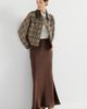 Brunello Cucinelli Brunello Cucinelli Viscose and linen twill fluid bias-cut skirt - 5