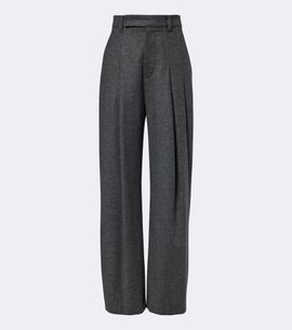 Brunello Cucinelli Brunello Cucinelli Wool and cashmere wide-leg pants