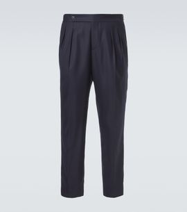 Brunello Cucinelli Brunello Cucinelli Wool and silk straight pants