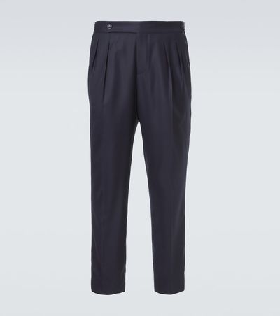 Brunello Cucinelli Brunello Cucinelli Wool and silk straight pants
