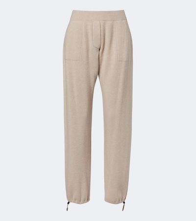 Brunello Cucinelli Brunello Cucinelli Wool, cashmere, and silk straight pants