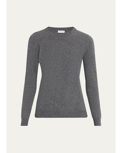 Brunello Cucinelli Cashmere Fitted Crewneck Sweater