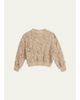 Brunello Cucinelli Couture Mohair Floral and Sequin Sweater - 1