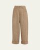 Brunello Cucinelli Donegal Wool Relaxed Trousers - 1