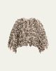 Brunello Cucinelli Embellished Curly Mohair Cape - 1
