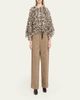 Brunello Cucinelli Embellished Curly Mohair Cape - 2