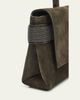 Brunello Cucinelli Essence Suede Top-Handle Bag - 5