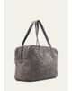 Brunello Cucinelli Explorer Suede Top-Handle Travel Bag - 3