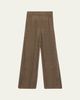 Brunello Cucinelli Floral Paillette Mohair Open-Knit Wide-Leg Pants - 1