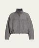 Brunello Cucinelli Fluid Double Wool Zipped Jacket - 1