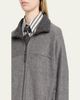 Brunello Cucinelli Fluid Double Wool Zipped Jacket - 5