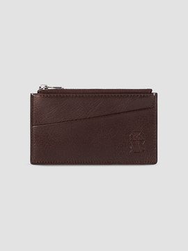 Brunello Cucinelli Grained Leather Travel Pochette