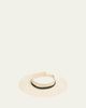 Brunello Cucinelli Hemp Visor with Monili Band - 1