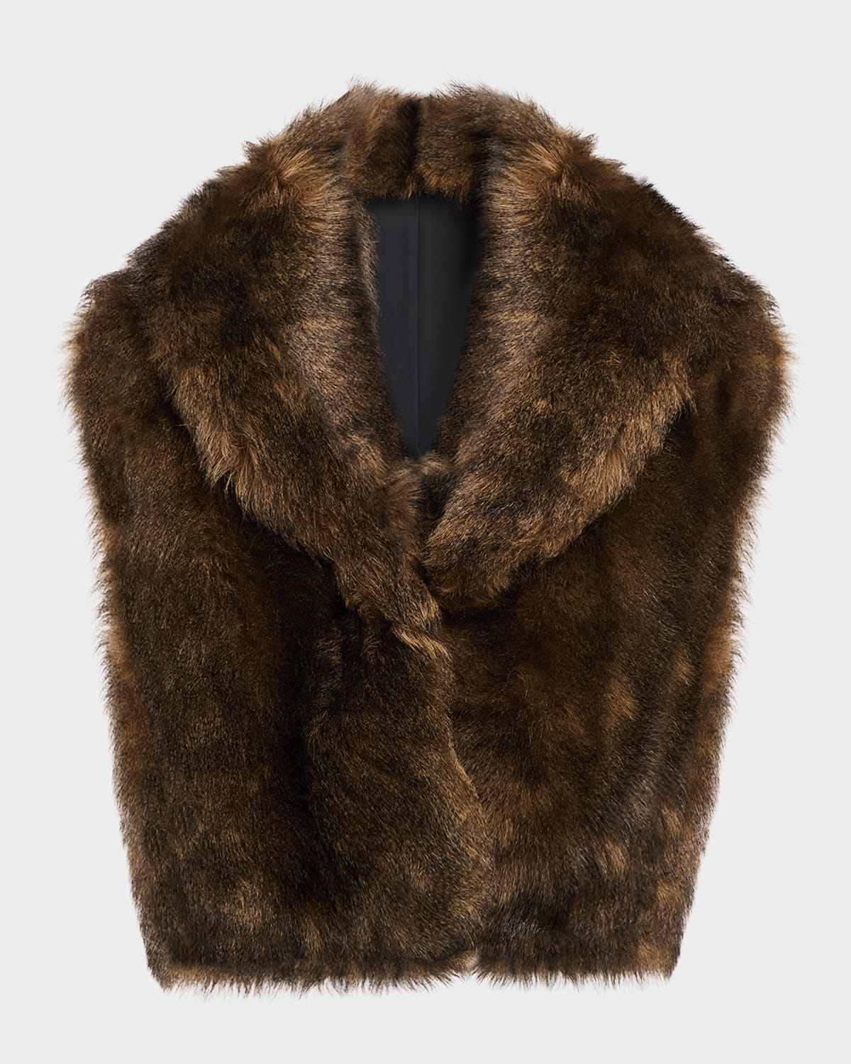 Brunello Cucinelli Lamb Shearling Crop Vest