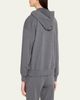 Brunello Cucinelli Light Cotton Fleece Zip Track Jacket - 3