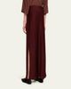 Brunello Cucinelli Long Double-Vent Skirt - 3