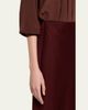 Brunello Cucinelli Long Double-Vent Skirt - 5