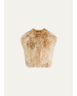 Brunello Cucinelli Long Lamb Shearling Vest