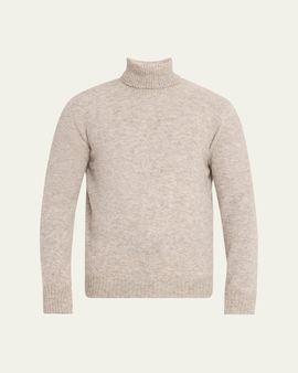 Brunello Cucinelli Men's Alpaca Blend Turtleneck Sweater