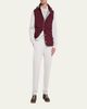 Brunello Cucinelli Men's Bomber Full-Zip Sweatshirt - 2
