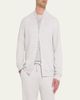 Brunello Cucinelli Men's Bomber Full-Zip Sweatshirt - 4