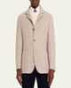 Brunello Cucinelli Men's Cashmere and Silk Diagonal Stripe Sport Coat - 4