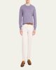 Brunello Cucinelli Men's Cashmere Melange Crewneck Sweater - 2