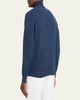 Brunello Cucinelli Men's Cashmere Mouline Quarter-Zip Sweater - 3