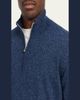 Brunello Cucinelli Men's Cashmere Mouline Quarter-Zip Sweater - 5