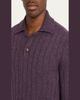 Brunello Cucinelli Men's Cashmere Rib-Knit Polo Sweater - 5