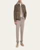 Brunello Cucinelli Men's Cashmere Rib Drawstring Sweatpants - 2