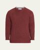 Brunello Cucinelli Men's Cashmere Rib Raglan-Sleeve Crewneck Sweater - 1