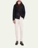 Brunello Cucinelli Men's Cashmere Rib Raglan-Sleeve Crewneck Sweater - 2
