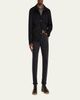 Brunello Cucinelli Men's Cashmere Snap-Front Blouson Jacket - 2