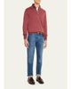Brunello Cucinelli Men's Cotton-Lyocell Plaid Button-Down Shirt - 2