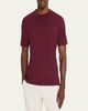 Brunello Cucinelli Men's Cotton Jersey Solid Crewneck T-Shirt - 4
