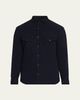 Brunello Cucinelli Men's Cotton Pique Snap-Front Western Shirt - 1