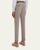 Brunello Cucinelli Men's Cotton Straight Leg Flat-Front Pants - 3