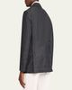 Brunello Cucinelli Men's Denim Single-Breasted Sport Coat - 3