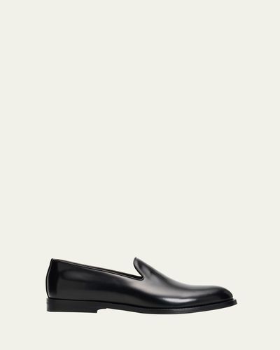 Brunello Cucinelli Men's Leather Venetian Loafers