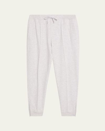 Brunello Cucinelli Men's Pintuck-Pleated Drawstring Sweatpants