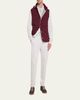 Brunello Cucinelli Men's Pintuck-Pleated Drawstring Sweatpants - 2