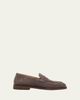 Brunello Cucinelli Men's Suede Flex-Sole Penny Loafers - 1