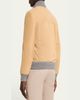 Brunello Cucinelli Men's Suede Knit-Trim Bomber Jacket - 3