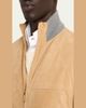 Brunello Cucinelli Men's Suede Knit-Trim Bomber Jacket - 5