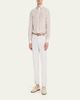 Brunello Cucinelli Men's Wide Stripe Cotton Sport Shirt - 2